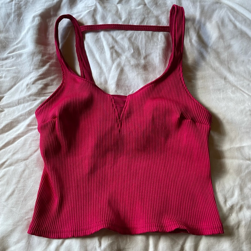💕Raspberry Cropped Tank💕